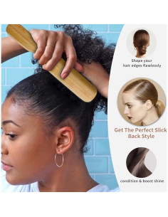 Cepillo Alisador de Cerdas de Jabalí Combetter 20.93 cm 2