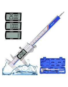 Calibrador Digital LOUISWARE 150 mm IP54 Acero Inoxidable