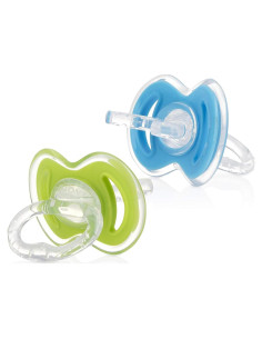 Mordedores Chupetes Nuby Gum-EEZ 2-Pack Silicona 0-4 Años