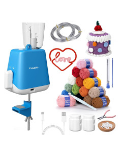 Kit de Tejido iCord Caydo 92 Piezas - Máquina Eléctrica y Accesorios