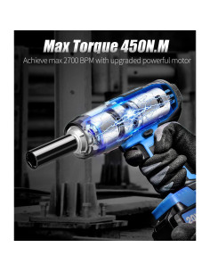 Llave de Impacto Inalámbrica AVID POWER 20V 1/2" 330 ft-lb 2