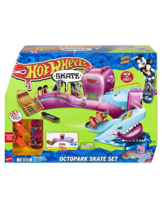 Juego de Patinaje Hot Wheels Skate Octopus con Patineta y Zapatillas