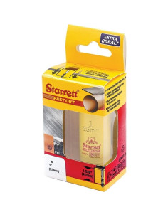 Sierra de Agujero Starrett FCH0100-G 2.54 cm HSS para Metal y Madera 2