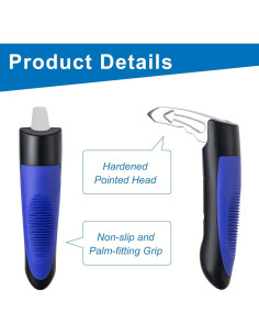 Mango de puerta de coche Husfunov azul para ancianos y discapacitados 2