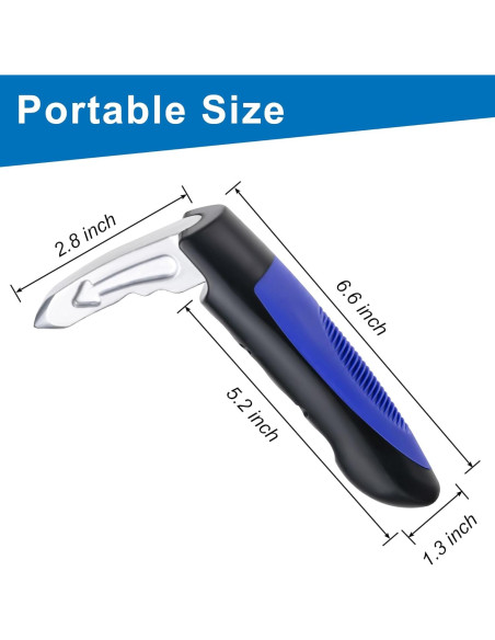 Mango de puerta de coche Husfunov azul para ancianos y discapacitados