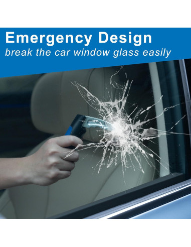 Mango de puerta de coche Husfunov azul para ancianos y discapacitados