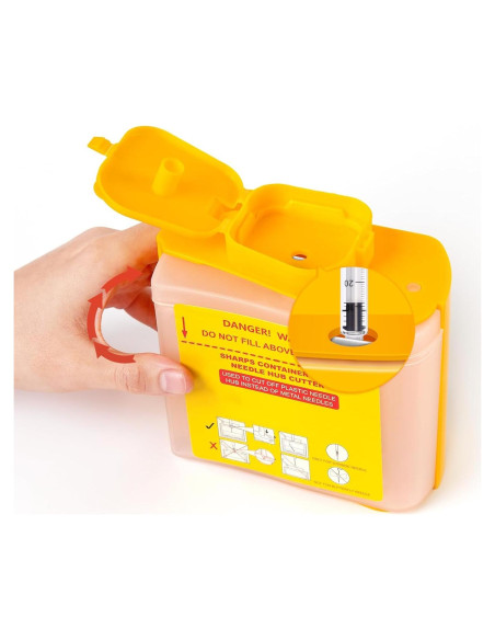 Cortador de Cabeza de Aguja Amonior con Contenedor 500ml