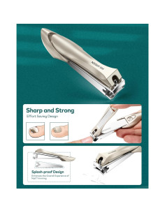 Set de Manicura MR.GREEN Acero Inoxidable 6 Piezas Gris 2