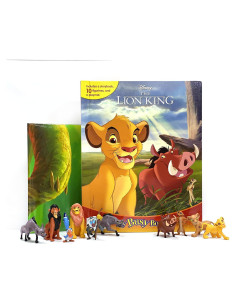 Disney Lion King My Busy Books - Storybook, 10 figurines, playmat