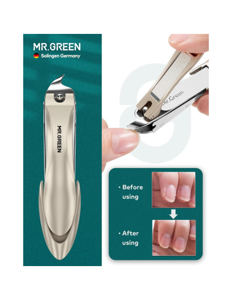 Set de Manicura MR.GREEN Acero Inoxidable 6 Piezas Gris Set de Manicura MR.GREEN Acero Inoxidable 6 Piezas Gris