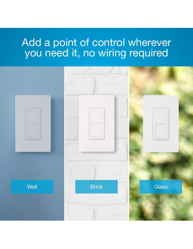 Control Remoto Lutron Pico para Interruptor Inteligente Negro