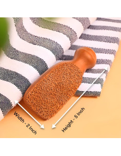 Piedra Pómez Exfoliante ECO TEXTILE para Pies y Manos 2
