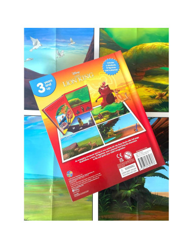 Disney Lion King My Busy Books - Storybook, 10 figurines, playmat