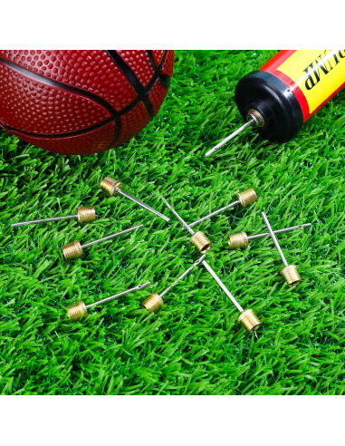 WILLBOND 100 Agujas de Bomba de Pelotas de Acero Inoxidable