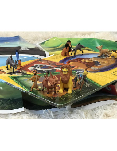 Disney Lion King My Busy Books - Storybook, 10 figurines, playmat