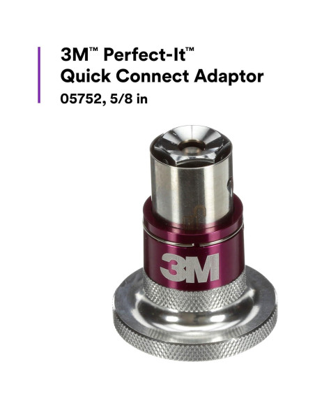 Adaptador de Conexión Rápida 3M 05752, 1.59 cm, Unico