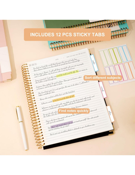 Cuaderno Espiral Tapa Dura A4 FLYING EAGLE Negro 200 Páginas