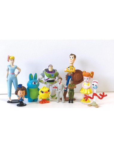 Disney / Pixar Toy Story 4 My Busy Books - Storybook, 10 figurines, playmat