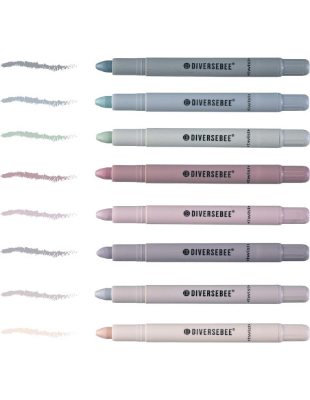 Marcadores de Gel DiverseBee para Biblia Sin Sangrado - 8 Colores Marcadores de Gel DiverseBee para Biblia Sin Sangrado - 8 Colores