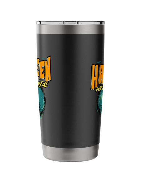 Vaso Térmico Halloween 20 oz Acero Inoxidable Negro