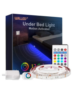 Tira LED RGB WILLED con Sensor de Movimiento y Control Remoto