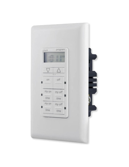 Temporizador Digital de Pared myTouchSmart 24 Horas LED Temporizador Digital de Pared myTouchSmart 24 Horas LED
