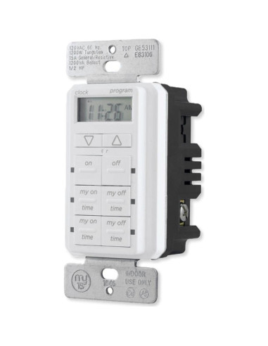 Temporizador Digital de Pared myTouchSmart 24 Horas LED