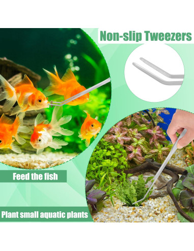 Kit de Herramientas para Acuarios Liveek 4 en 1 Acuascape