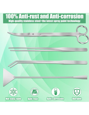 Kit de Herramientas para Acuarios Liveek 4 en 1 Acuascape