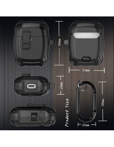 Funda Protectora GARTOO para Google Pixel Buds Pro 2022/2024