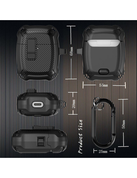 Funda Protectora GARTOO para Google Pixel Buds Pro 2022/2024