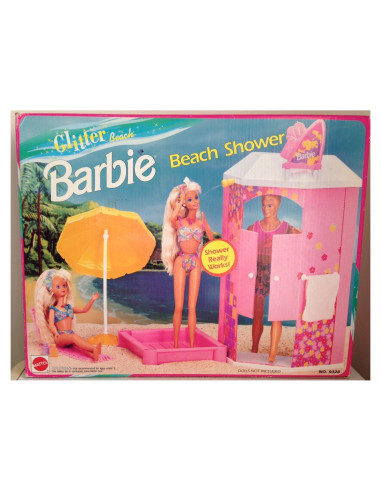 Barbie Set de Playa Brillante 1992 Mattel Ducha Funcional