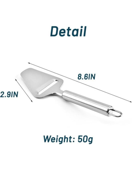 Cortador de Queso Yopolaz Acero Inoxidable 22.86 cm Manual