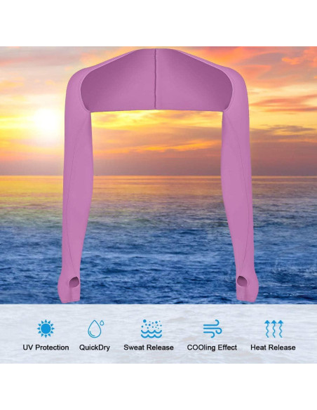 Mangas de Chal Refrigerantes AOUTACC UV para Mujeres - 6 Piezas