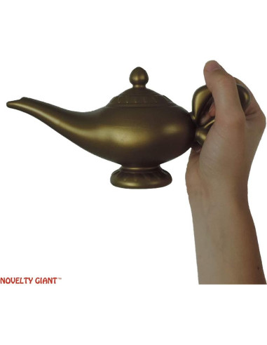 Lámpara de Genio Aladino de Plástico 22.86 cm - Accesorio Disfraz