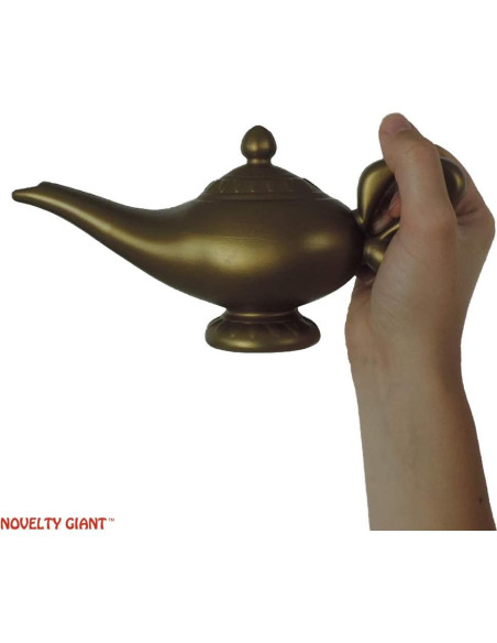 Lámpara de Genio Aladino de Plástico 22.86 cm - Accesorio Disfraz