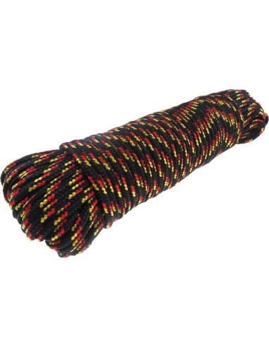 Cuerda de Nylon Trenzada Cenme 5mm x 30.48m Alta Resistencia