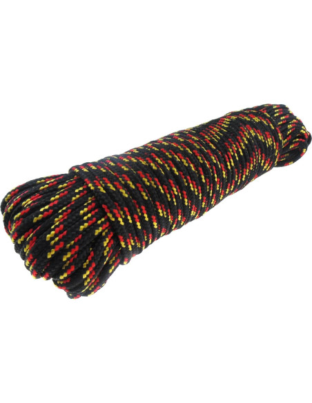 Cuerda de Nylon Trenzada Cenme 5mm x 30.48m Alta Resistencia