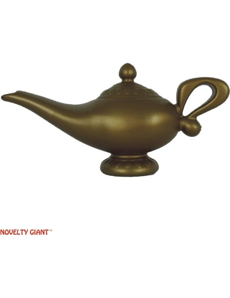 Lámpara de Genio Aladino de Plástico 22.86 cm - Accesorio Disfraz
