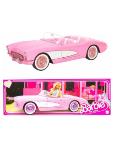 Coche Coleccionable Barbie Corvette Rosa HPK02 25.4x61x20.3cm