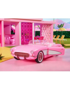 Coche Coleccionable Barbie Corvette Rosa HPK02 25.4x61x20.3cm 2