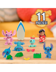 Conjunto de Figuras Coleccionables Disney Stitch 11 Piezas 5 cm 2