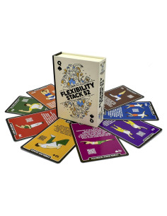 Tarjetas de Ejercicio de Flexibilidad Stack 52 - 52 Estiramientos