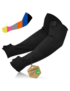 Mangas Resistentes a Cortes A5 CAISIDIONG - Protección Brazo Ajustable