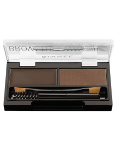 Kit de Esculpido de Cejas Rimmel Brow This Way, Marrón Oscuro, 1.98 g