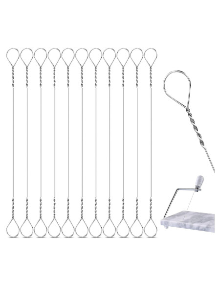 10 Piezas Alambre Reemplazo Cortador de Queso Nuanchu