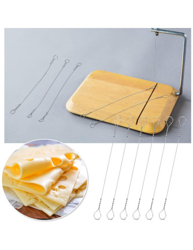 10 Piezas Alambre Reemplazo Cortador de Queso Nuanchu
