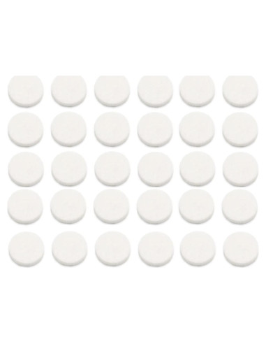 30 Almohadillas de Recarga para Clips de Ventilación Nadiho 16mm
