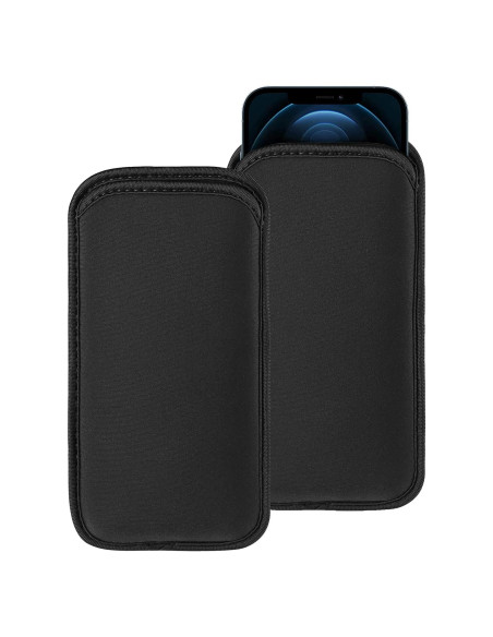Funda de Neopreno YICHEEY para Teléfono Móvil Grande Negro