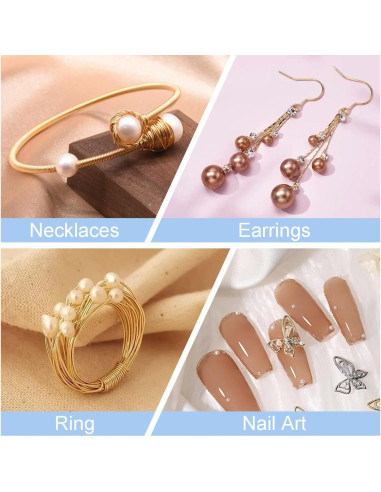 Alambre de Joyería de Cobre 0.3 mm - 10 Rollos Colores Surtidos